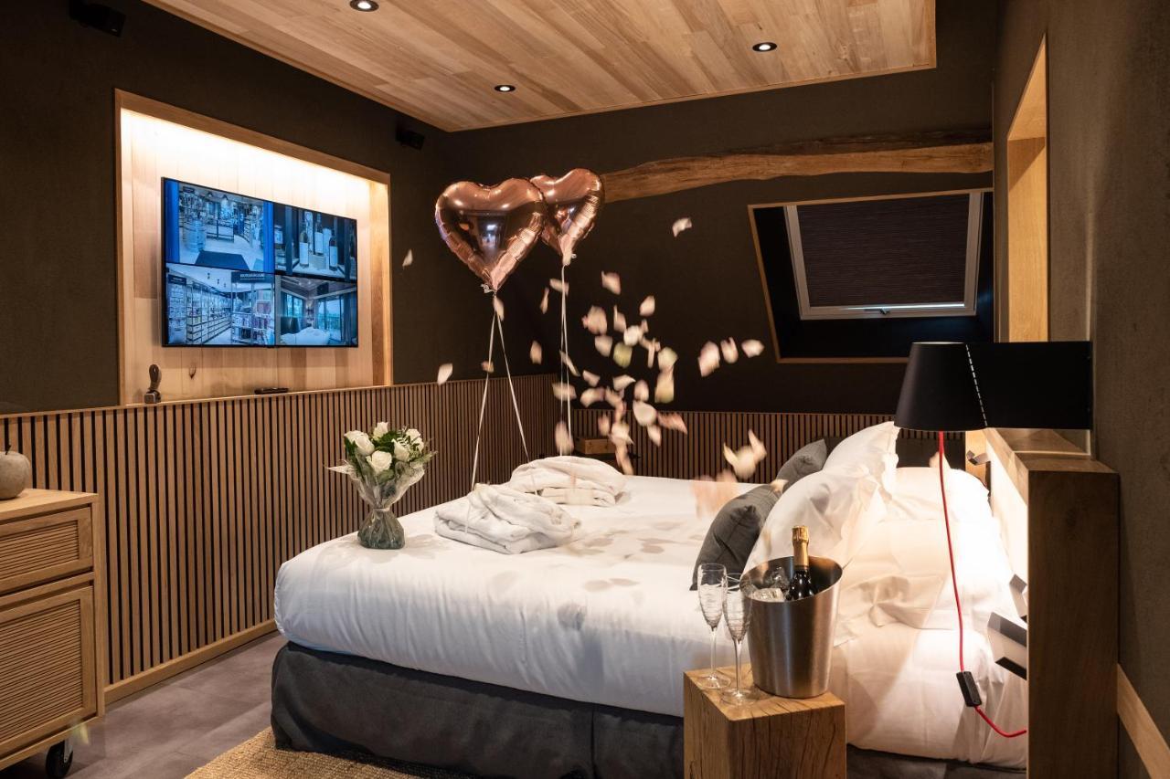 Le Domaine Des Pres Verts Suites & Chambres Avec Jacuzzi Privatif Jouey Exteriér fotografie